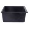 Alfi Brand Black 24" Undermount Sgl Bowl Granite Composite Kitchen Sink AB2420UM-BLA - alternate 9